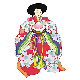 日本傳統人物素材