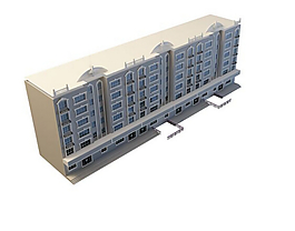 辦公樓3d模型