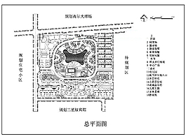 小區(qū)設(shè)計(jì)cad圖紙