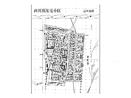 住宅小區(qū)CAD圖紙