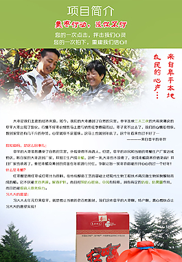 集棗行動項目宣傳海報