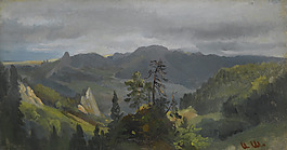 希施金高清油畫山川