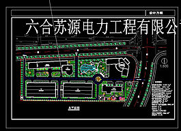 工業(yè)園總平面規(guī)劃設(shè)計(jì)cad圖紙