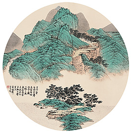 青綠山水