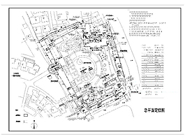 小区定位CAD图