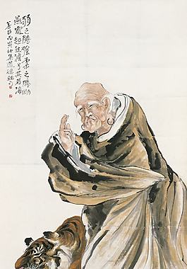 罗汉伏虎图
