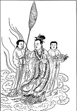 中国宗教人物插画素材39