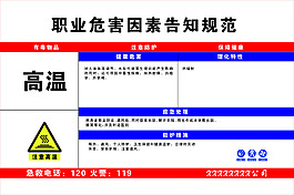 职业危害告知规范