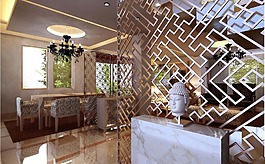 餐廳模型