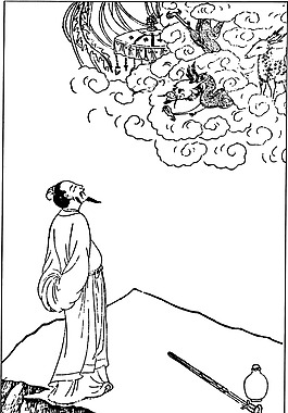民族神話人物線稿126
