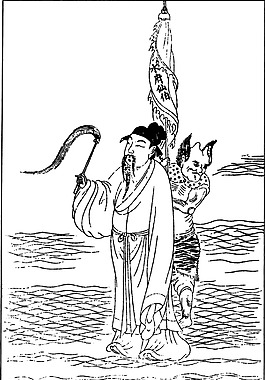 民族神話人物線稿素材145