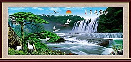 松鶴延年圖片