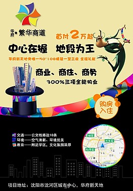 商業(yè)房地產(chǎn)海報