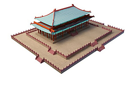 古代建筑模型