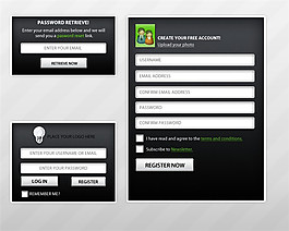 手機(jī)界面效果UI素材