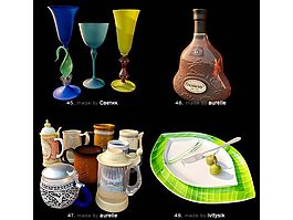 室內陳設品3d