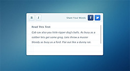 網(wǎng)頁(yè)文字界面UI素材