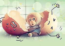 顽皮猴QQ空间flash