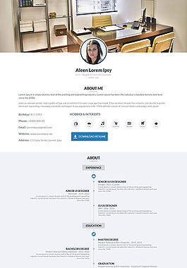 時尚公司模板