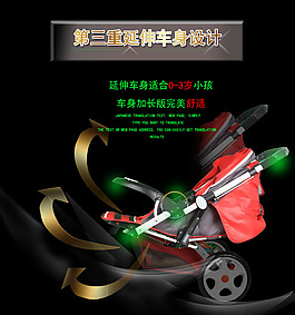童車淘寶詳情頁
