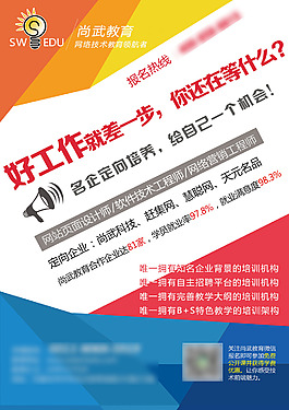 教育培訓(xùn)海報