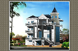別墅房屋建筑圖