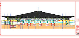 剖面建筑設(shè)計(jì)cad素材