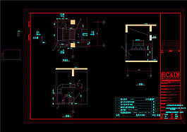 車站建筑設計cad圖紙
