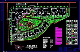 小区景观方案图纸