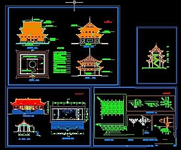 古建筑设计施工图