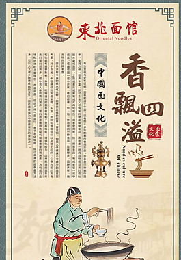 面條展板素材下載