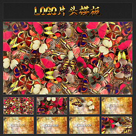 七彩蝴蝶群舞LOGO片頭圖片