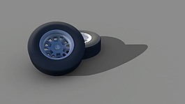 輪胎3d模型
