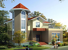 自建房屋cad建筑圖