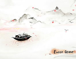 水墨情QQ空間flash