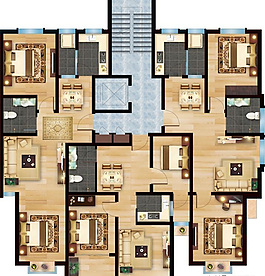 平面戶型圖素材