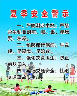 警示牌