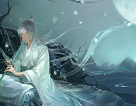 谪仙赋曲QQ空间flash