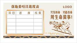 項目進度表