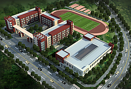 宏圖中學鳥瞰圖