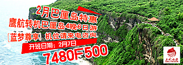 巴厘島促銷優(yōu)惠旅游海報(bào)