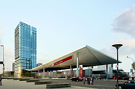 加油站廣場(chǎng)景觀