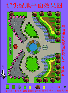 綠化景觀設(shè)計PSD