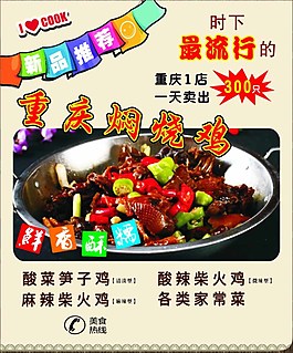 柴火鸡图片