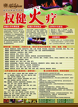 權(quán)健火療海報(bào)
