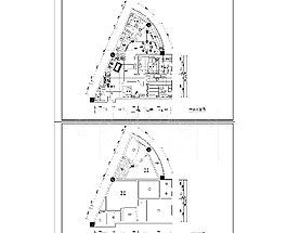 三角房户型cad图纸
