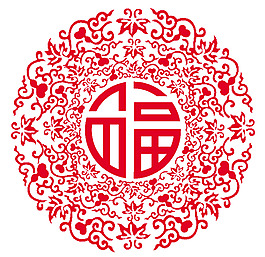 春節福字底紋