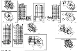 高層住宅設(shè)計(jì)cad圖紙