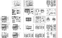 住宅施工cad图纸