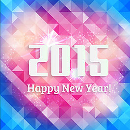 2015多邊形背景矢量素材